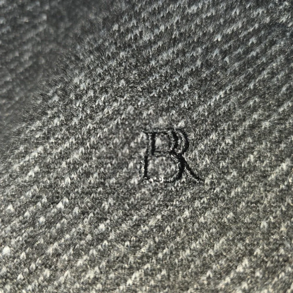 Banana Republic Mens XL Dark Gray Marled Knit Button Front Lined Shirt Jacket